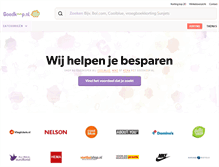 Tablet Screenshot of goedkoop.nl